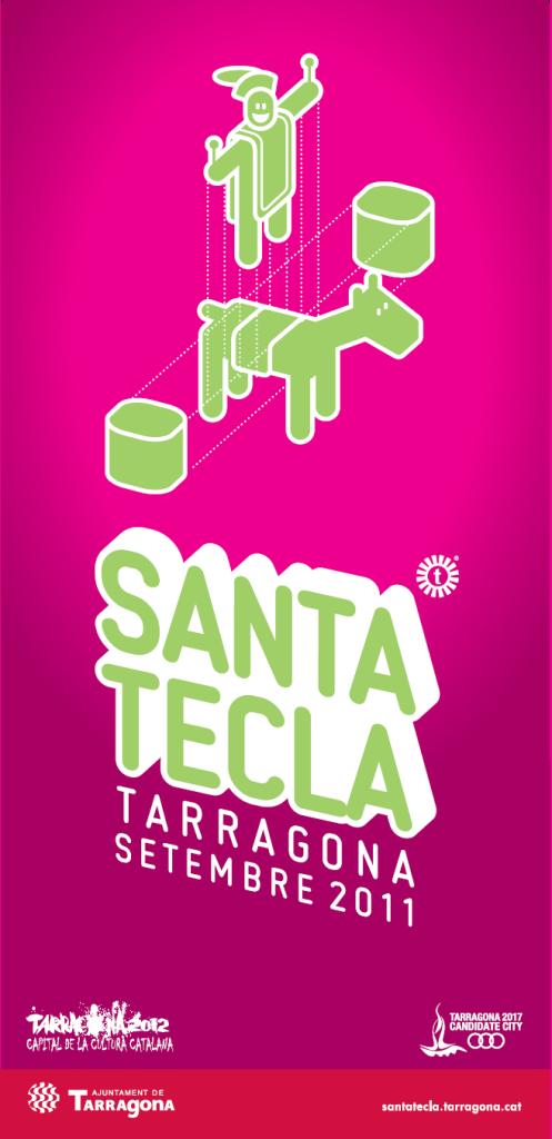 Portada del programa d'actes Santa Tecla 2011