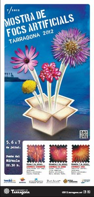 Cartel Mostra de Focs Artificials 2012