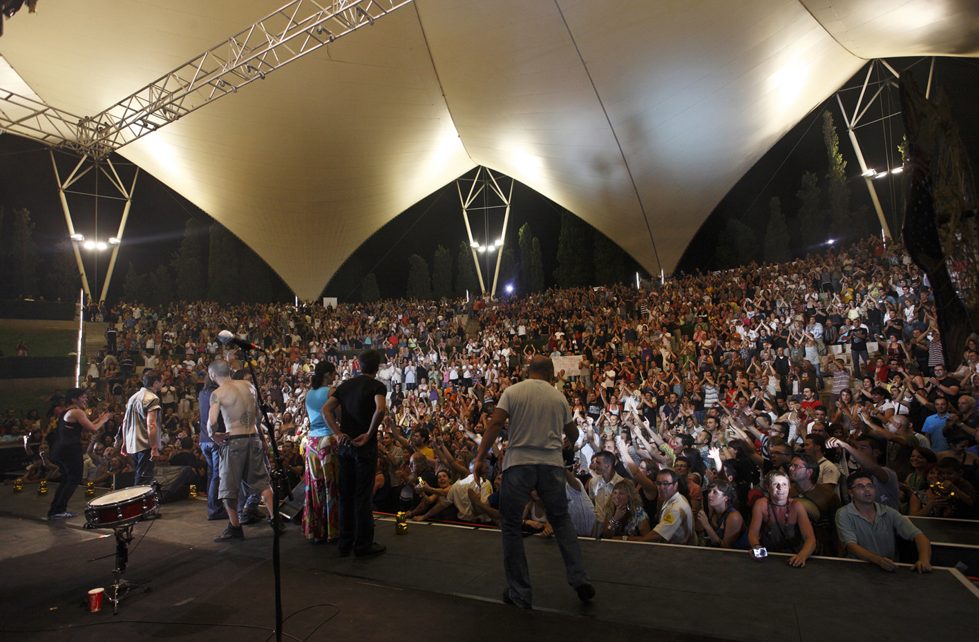 Teatre Auditori del Camp de Mart - Ambient en una actuació de l'ETC