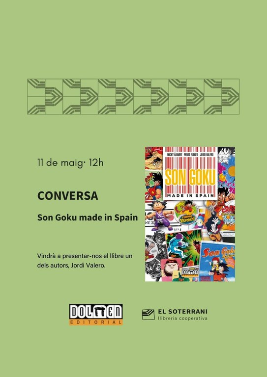 Conversa al voltant del llibre 'Son Goku Made in Spain'