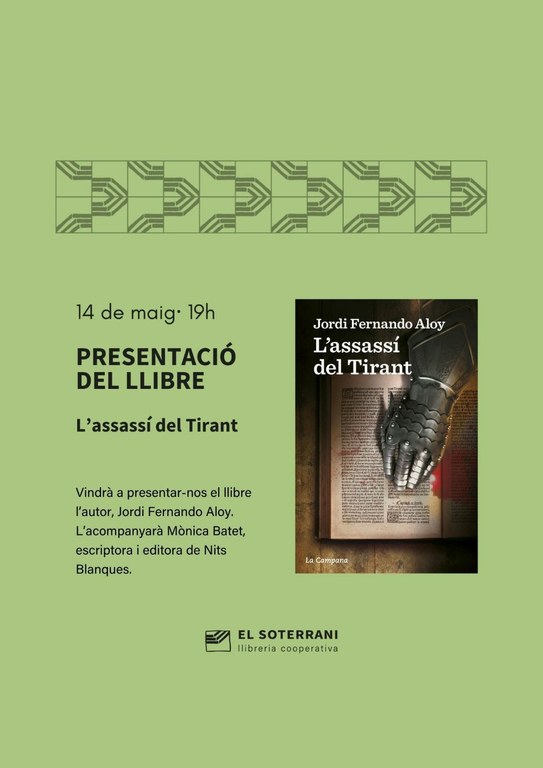'L'assassí del Tirant' de Jordi Fernando Aloy