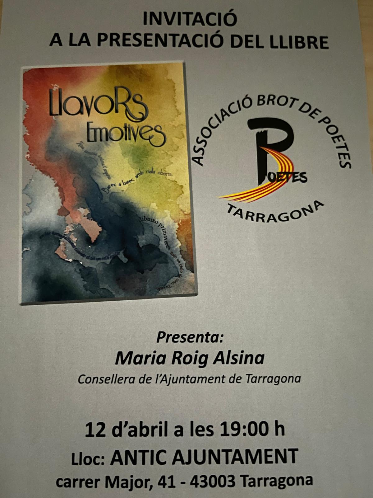 Presentació del llibre "Llavors emotives" de Brot de Poetes
