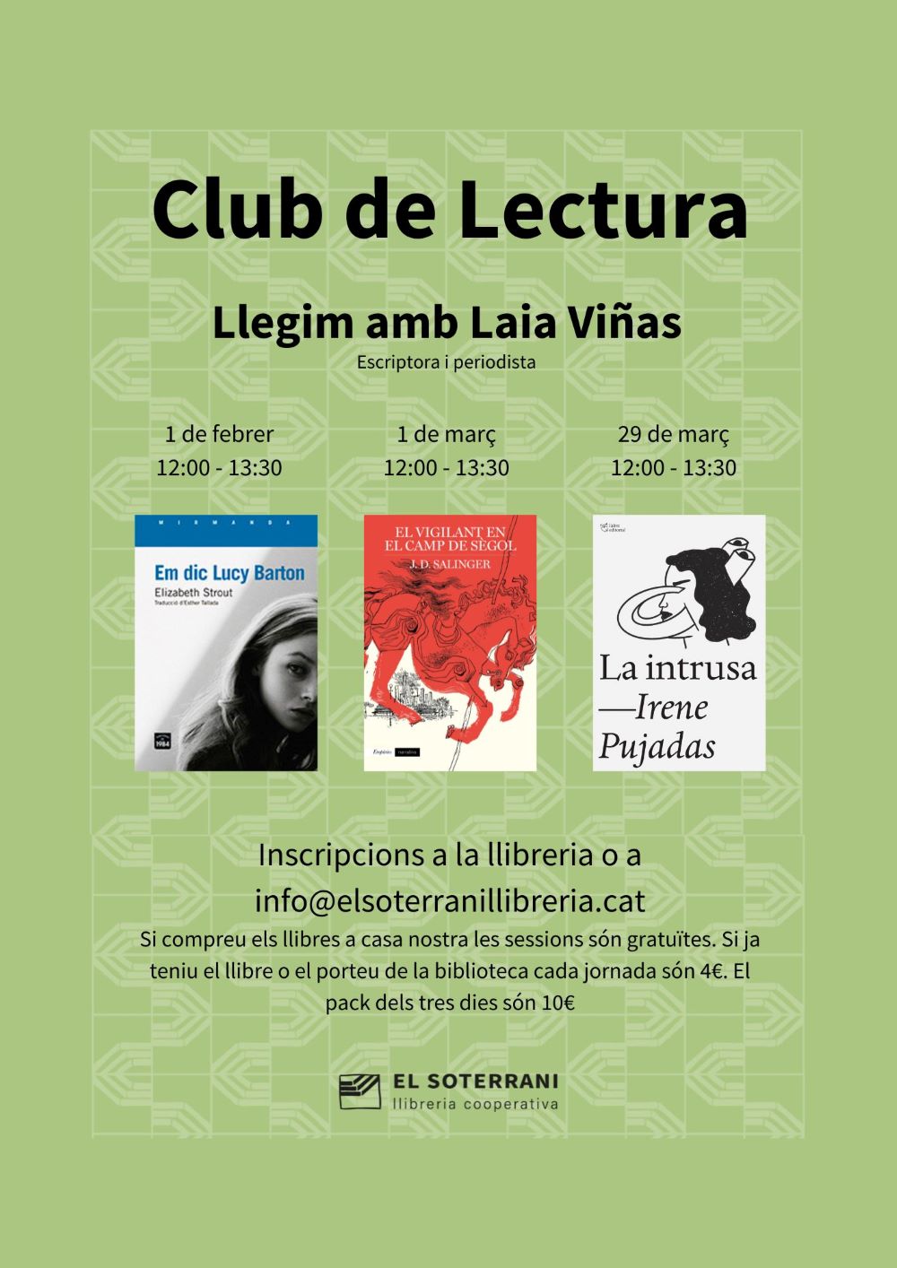 Club de lectura: Llegim amb Laia Viñas