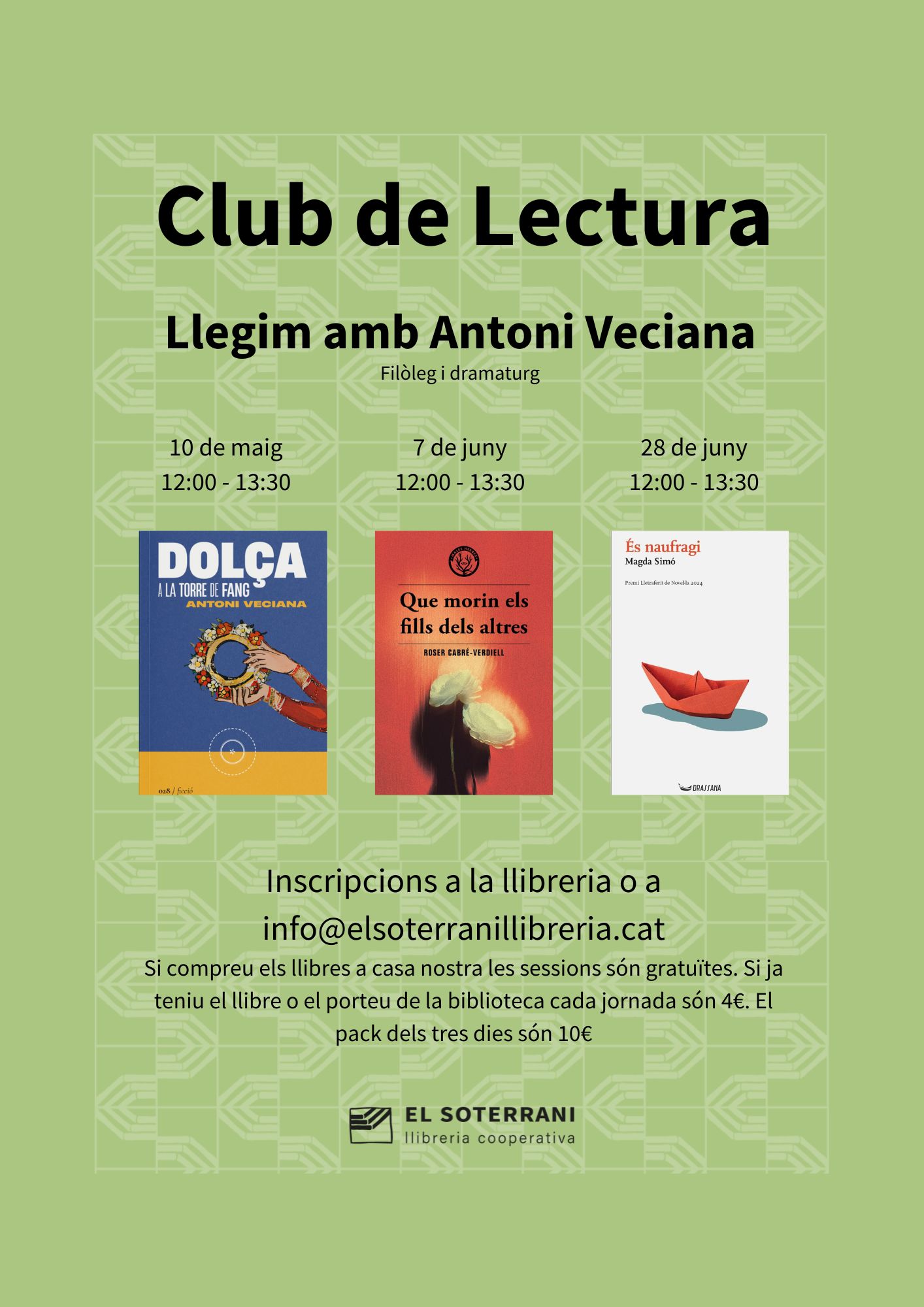 Club de lectura Llegim amb Antoni Veciana