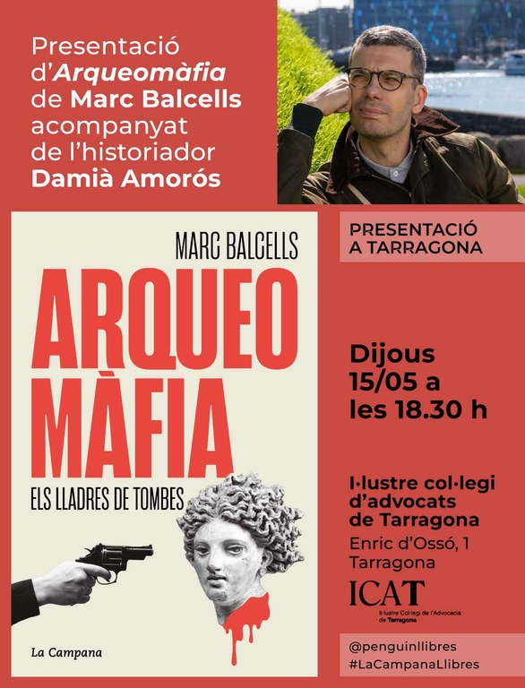 Presentació del llibre “Arqueomàfia” de Marc Balcells