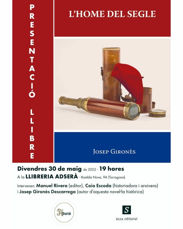Presentació del llibre "L'home del segle", de Josep Gironès