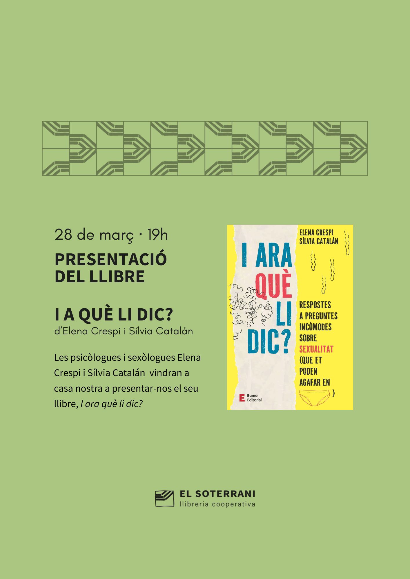 Presentació del llibre "I Ara Què Li Dic?"