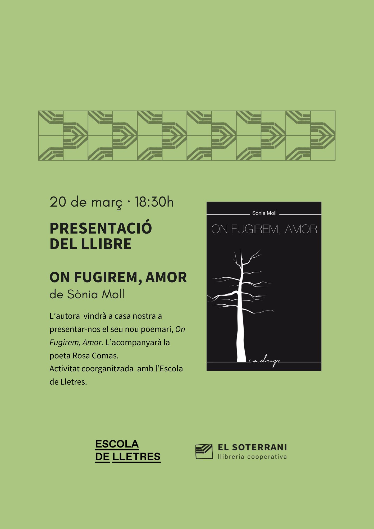 Presentació del llibre "On Fugirem Amor"