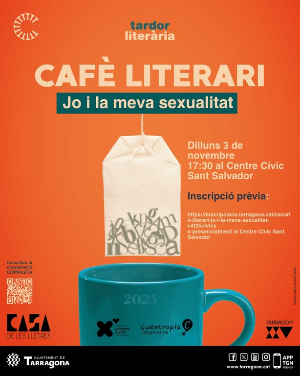 Cafè Literari: Jo i la meva sexualitat