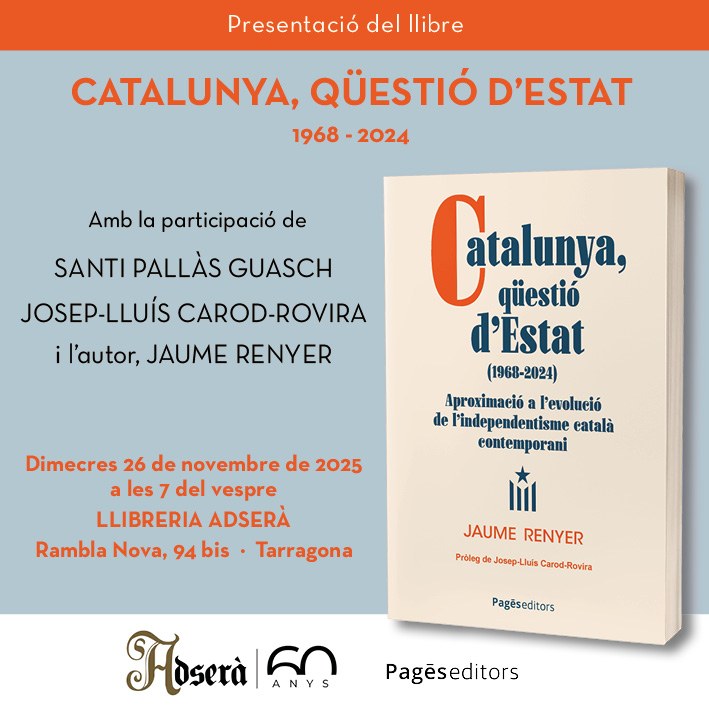 Catalunya, qüestió d'estat de Jaume Renyer