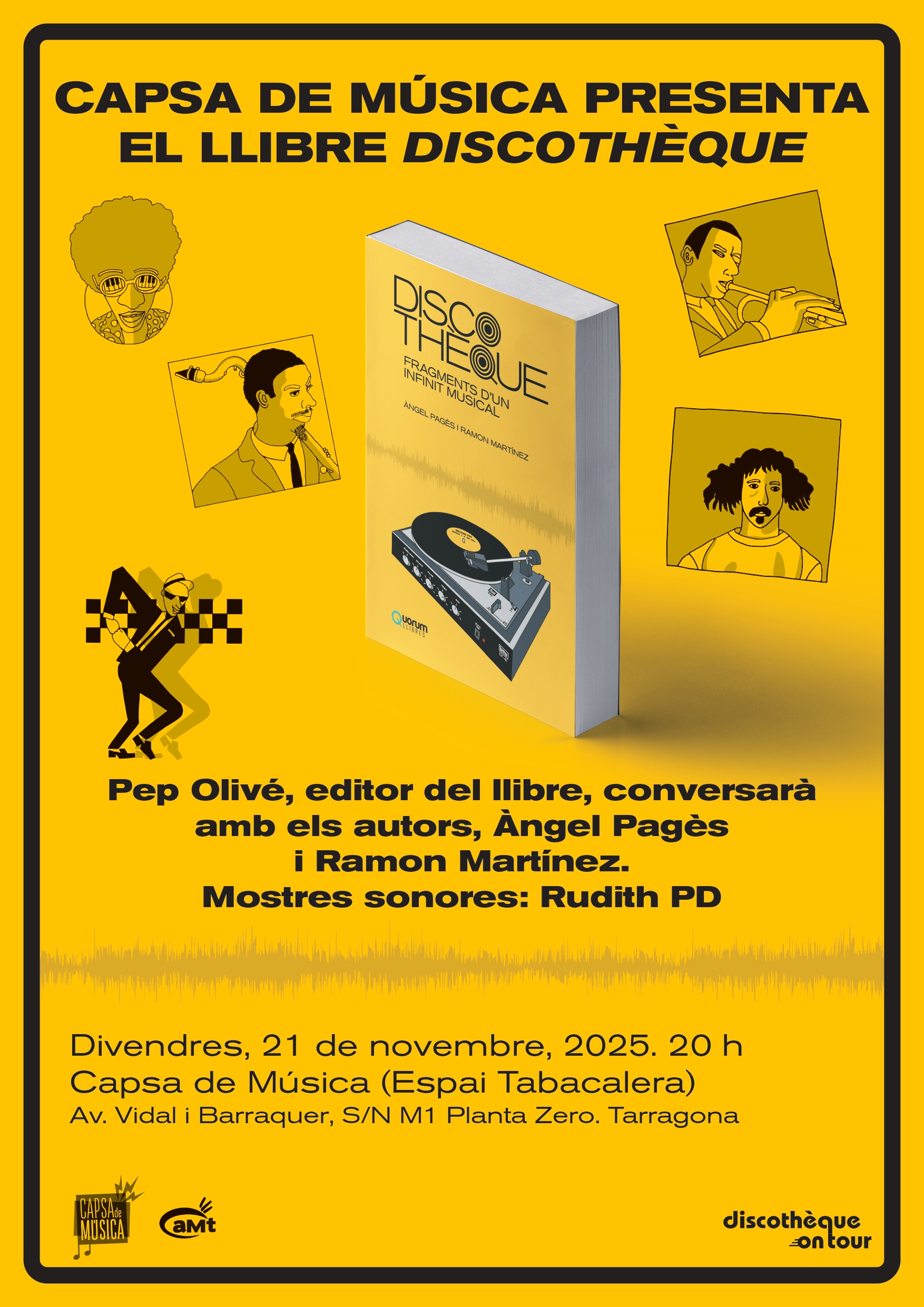 Presentació del llibre 'Discothèque', d'Àngel Pagès i Ramon Martínez