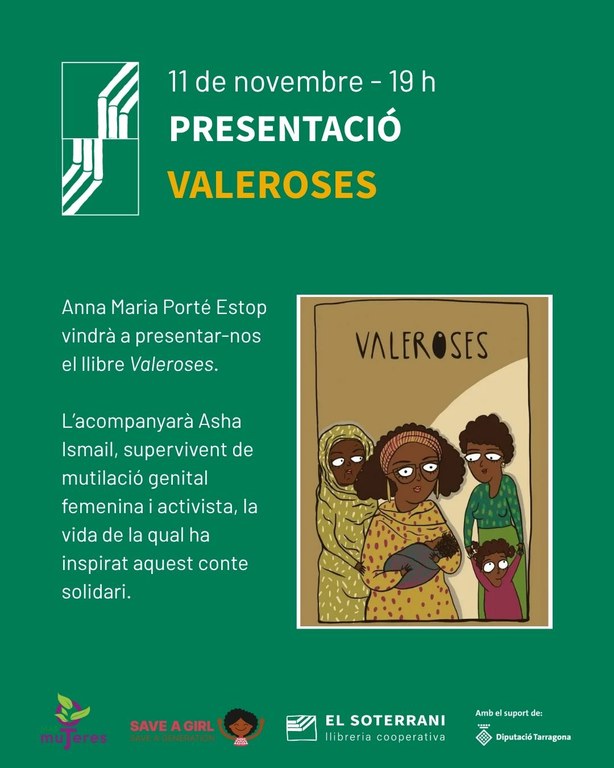 Presentació del llibre 'Valeroses', d'Anna Maria Porté Estop