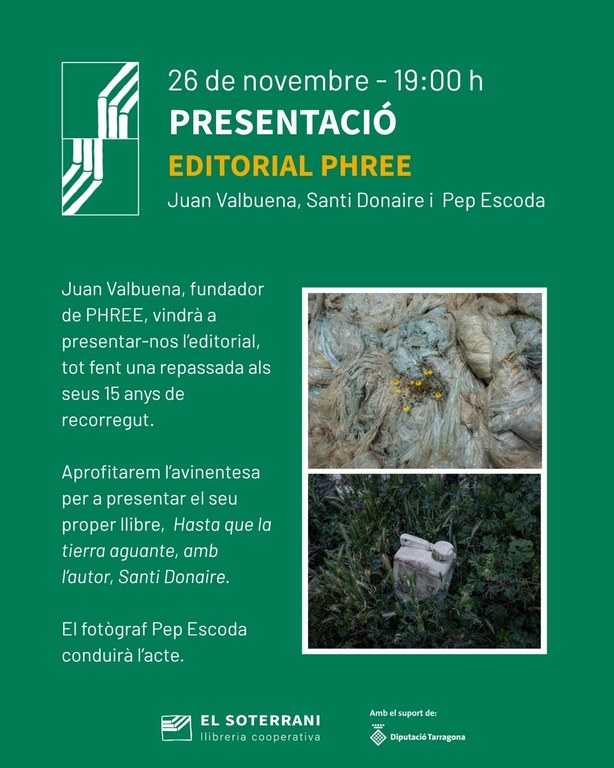 Presentació de l'editorial Phree