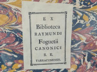 Descoberta del patrimoni bibliogràfic i dels seus orígens: presentació dels fons conservats a la Biblioteca Pública de Tarragona