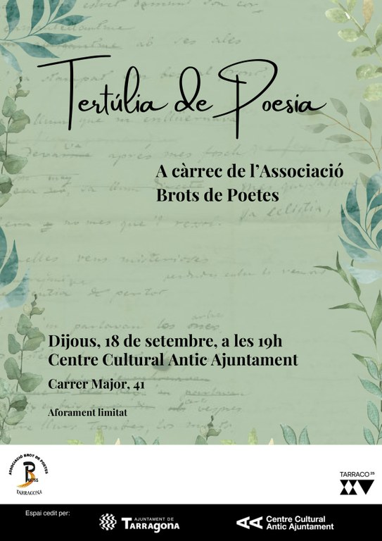 Tertúlia de poesia