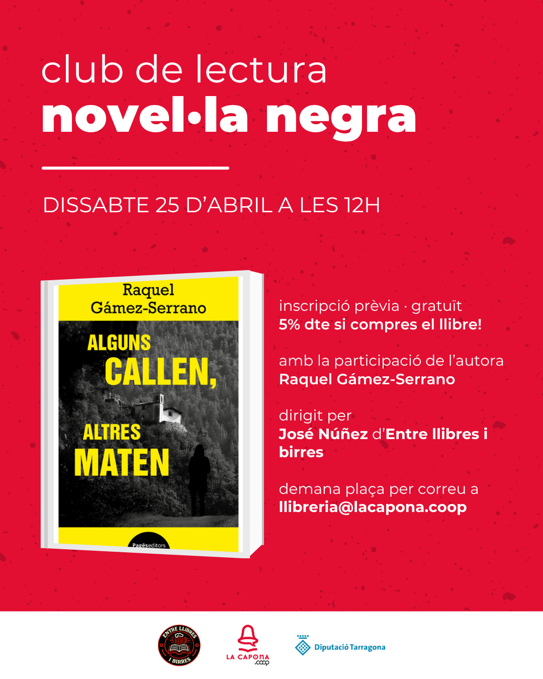 Club de lectura: Novel·la negra