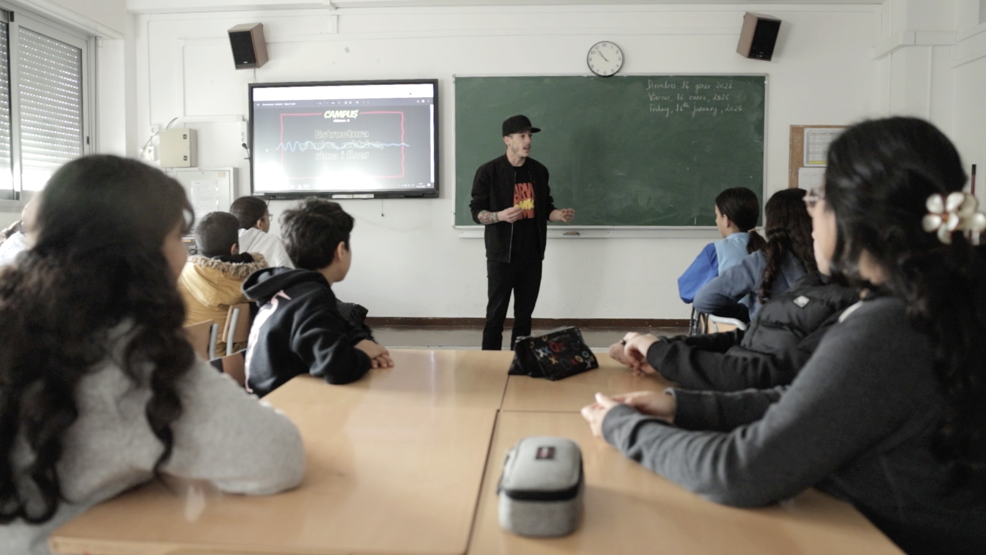 "De la poesia catalana a la música urbana", espectacle final obert al públic