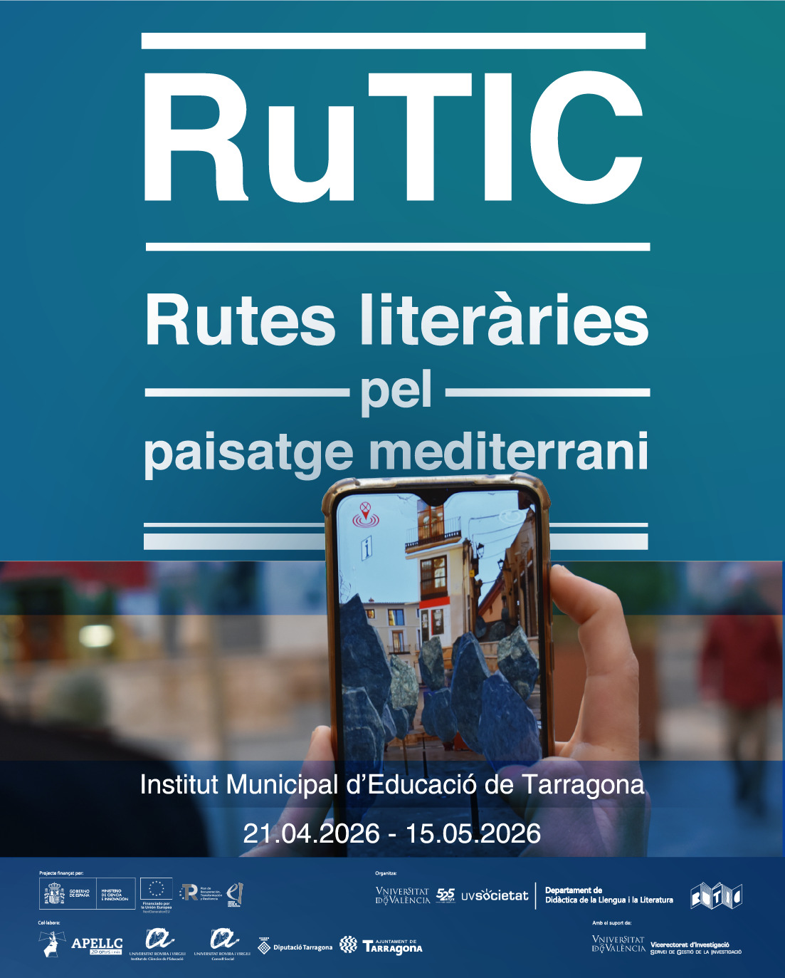Exposició «RuTIC: Rutes Literàries pel Paisatge Mediterrani»