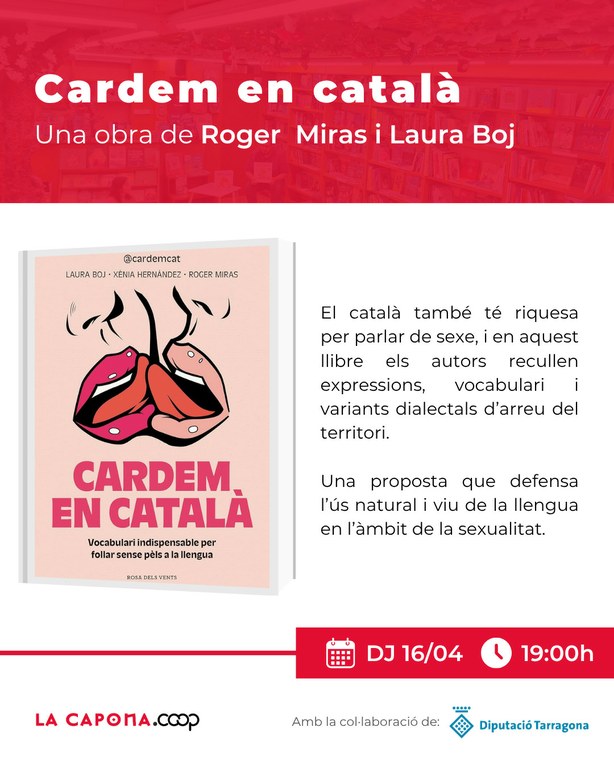 Presentació de l’obra “Cardem en català”, de Roger Miras i Laura Boj