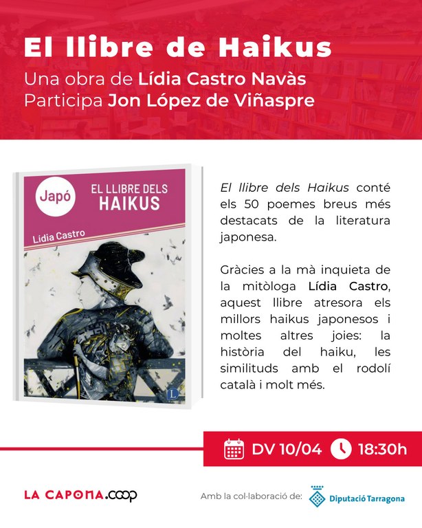 Presentació de "El llibre de Haikus", de Lídia Castro Navàs