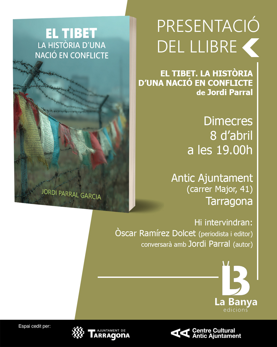 Presentació del llibre "El Tibet. La història d’una nació en conflicte"