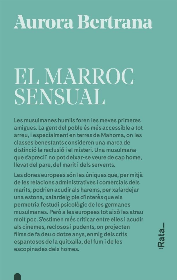 El club de lectura per adults | Dones, memòria i identitat: "El Marroc sensual", d'Aurora Bertrana