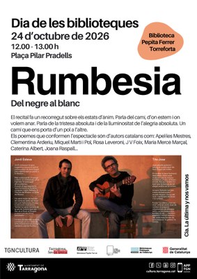 Rumbesia “del negre al blanc”. Dia Internacional de les Biblioteques