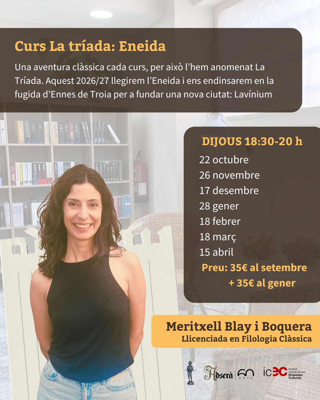 Curs 'La Tríada': "Eneida"