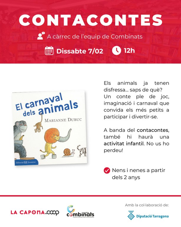 "El Carnaval dels animals", contacontes