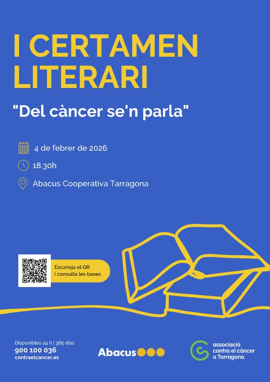 Lliurament de premis del 1r Certamen Literari "Del càncer se'n parla"