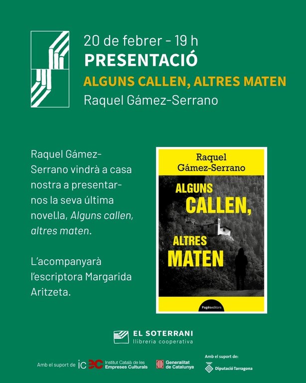 Presentació del llibre "Alguns callen, altres maten"