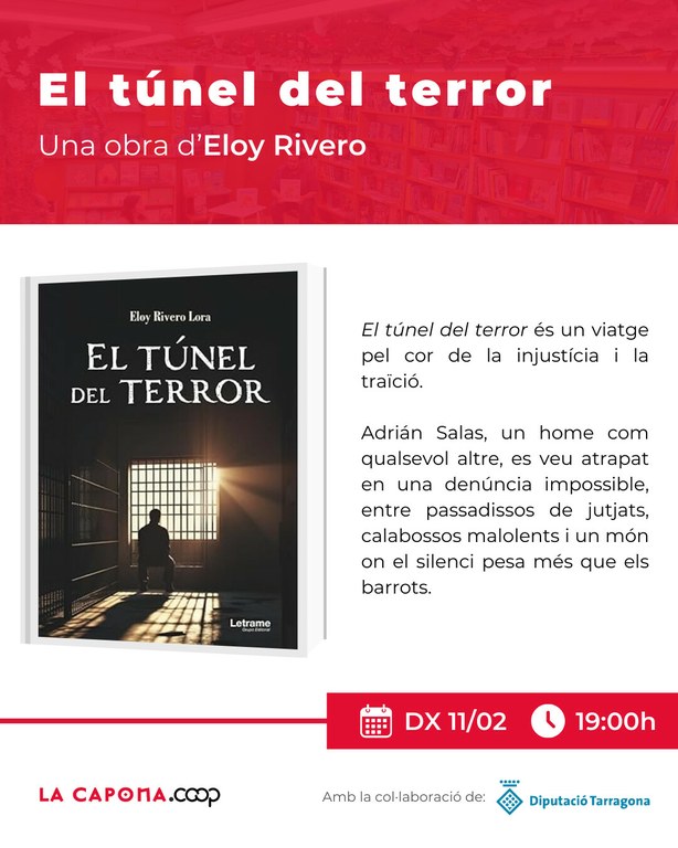 Presentació del llibre "El túnel del terror", d'Eloy Rivero