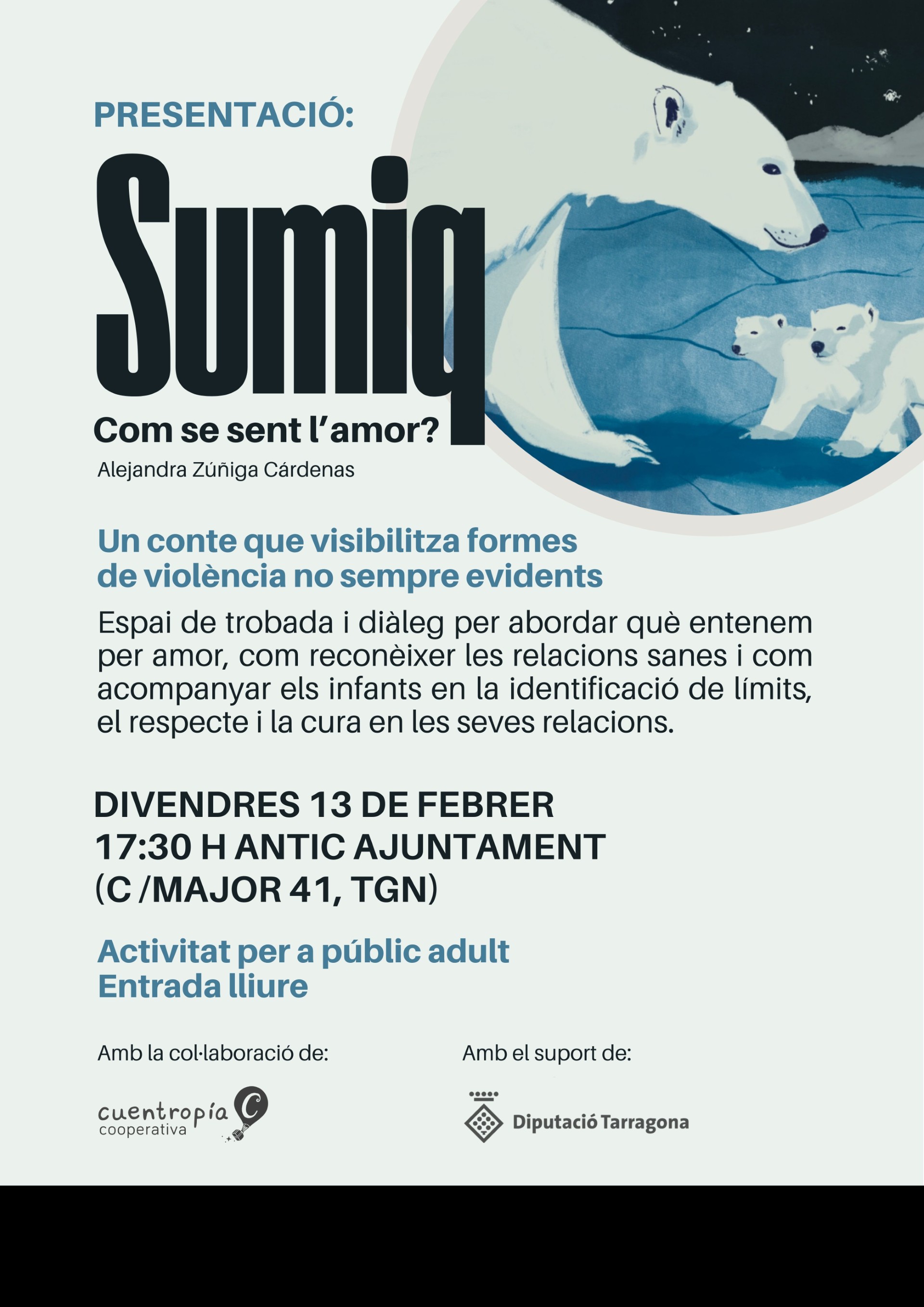 Presentació del llibre "SUMIQ. Com se sent l'amor?"