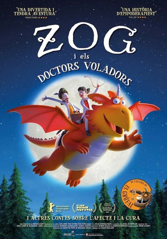 CineXic a les biblioteques: Zog i els doctors voladors