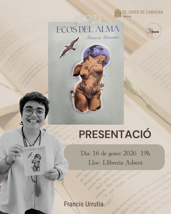 Presentació del llibre 'Ecos del alma', de Francis Urrutia