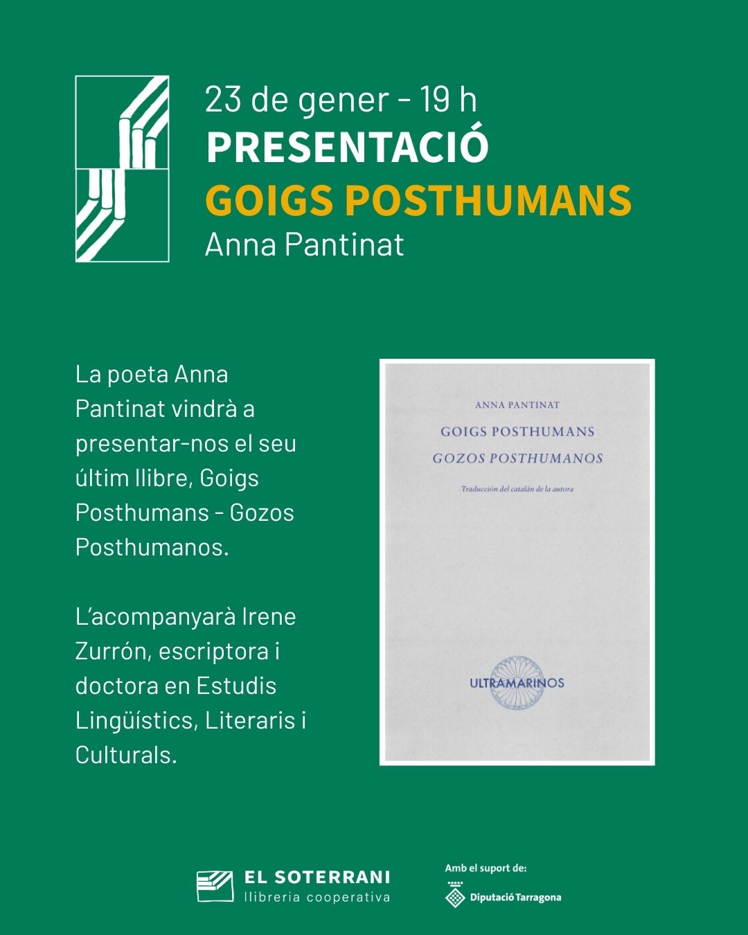 Presentació del llibre Goigs Posthumans - Gozos Posthumanos
