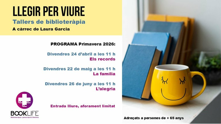 Llegir per viure: l'alegria