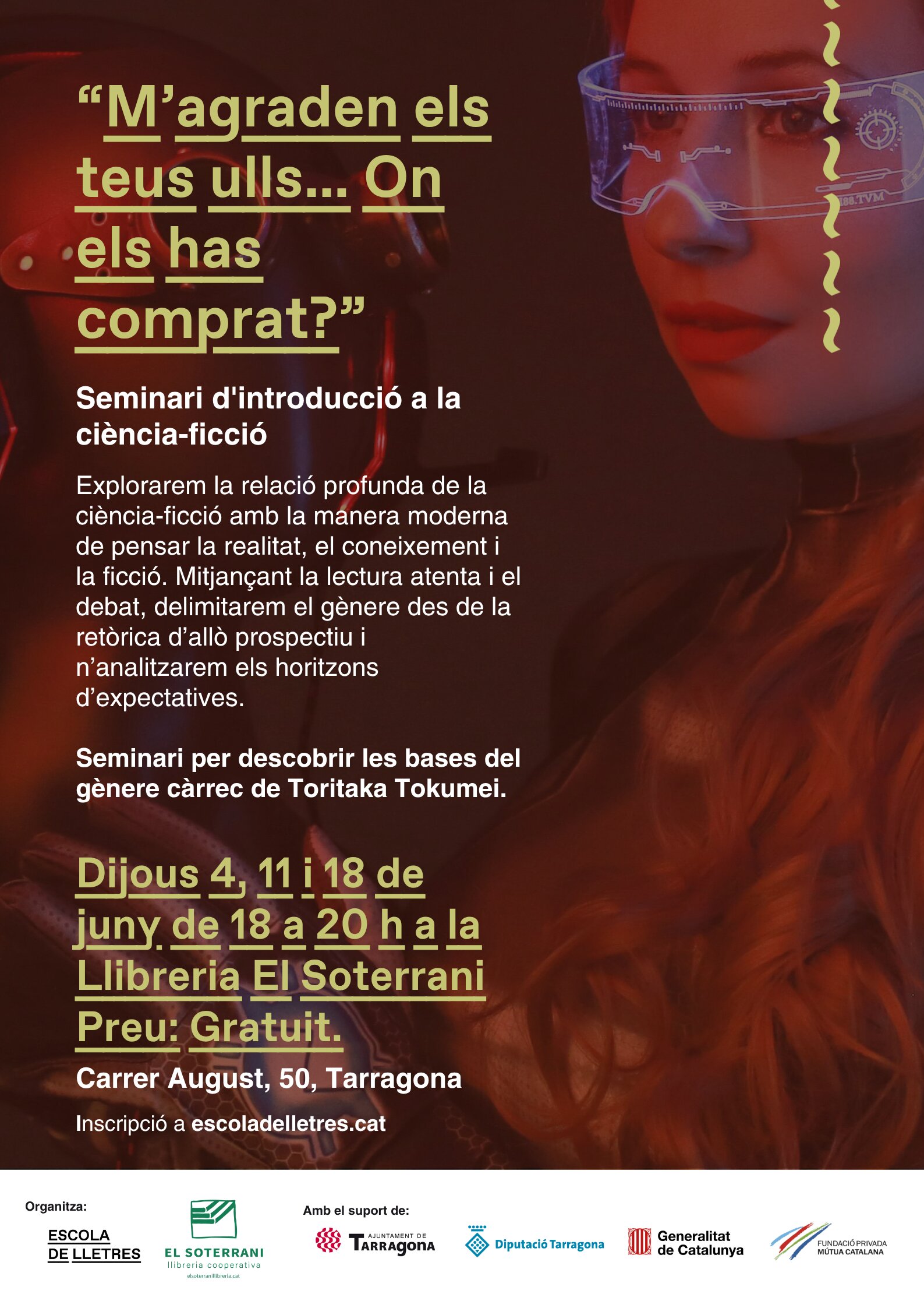 M’agraden els teus ulls… On els has comprat?