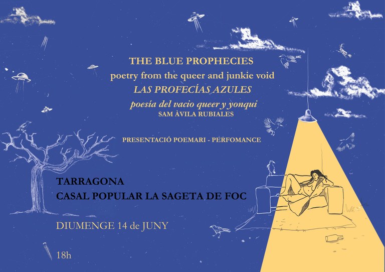 Presentació del poemari “Las profecías azules: poesía del vacío queer y yonqui”
