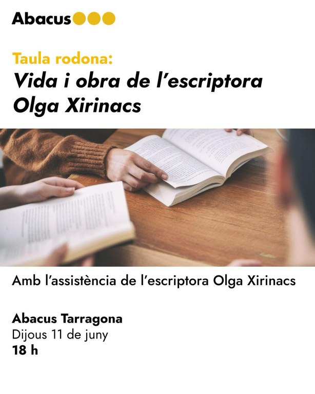 Taula rodona al voltant de l'obra de l'escriptora Olga Xirinacs