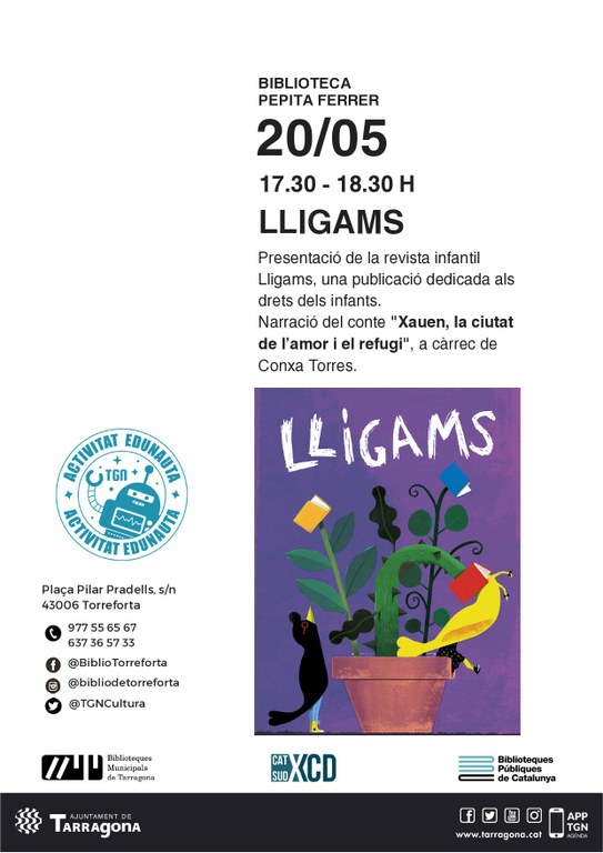 Presentació de la revista "Lligams" i contacontes