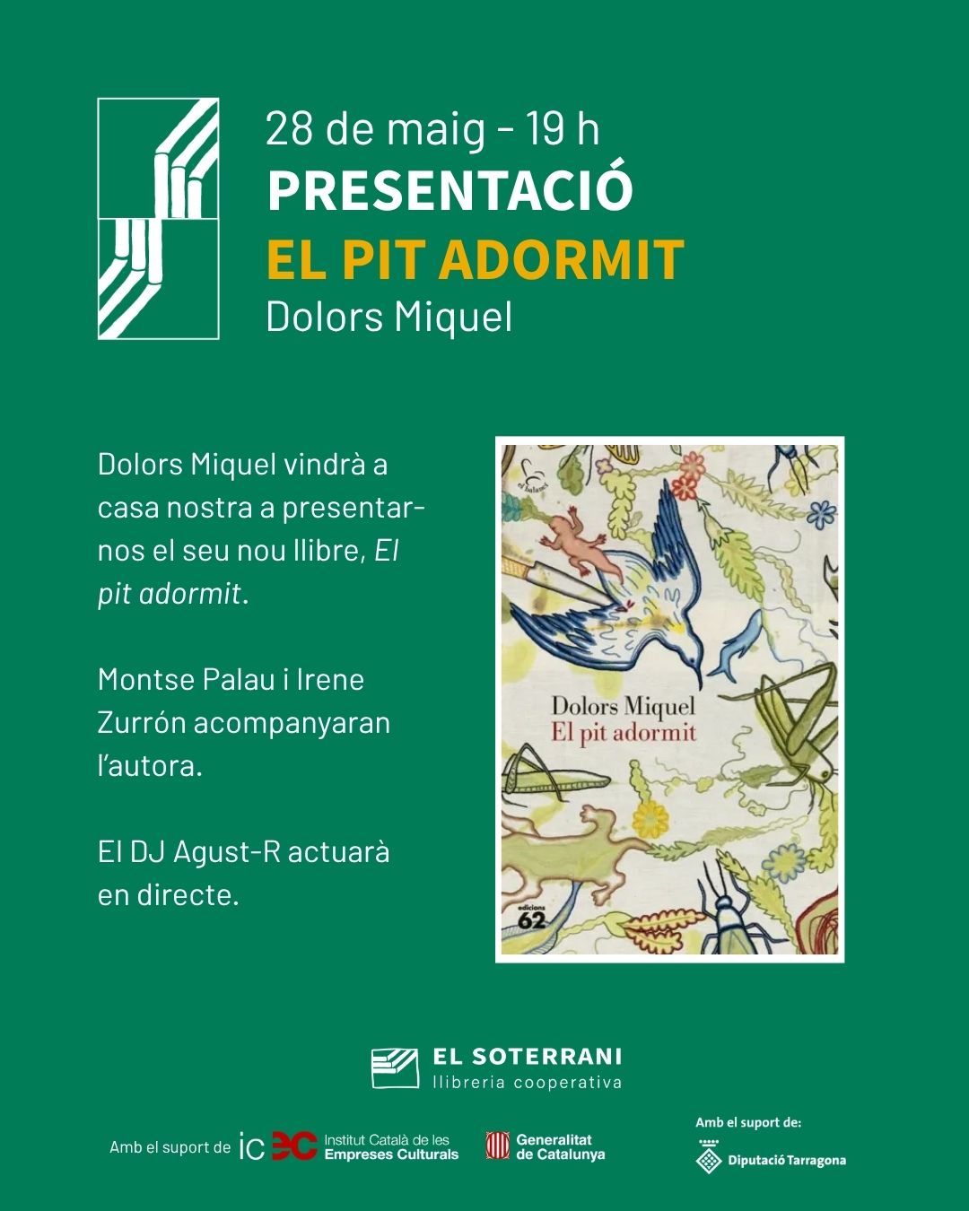Presentació del llibre "El pit adormit"