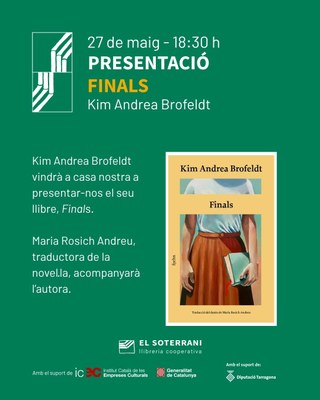 Presentació del llibre "Finals", de Kim Andrea Brofeldt
