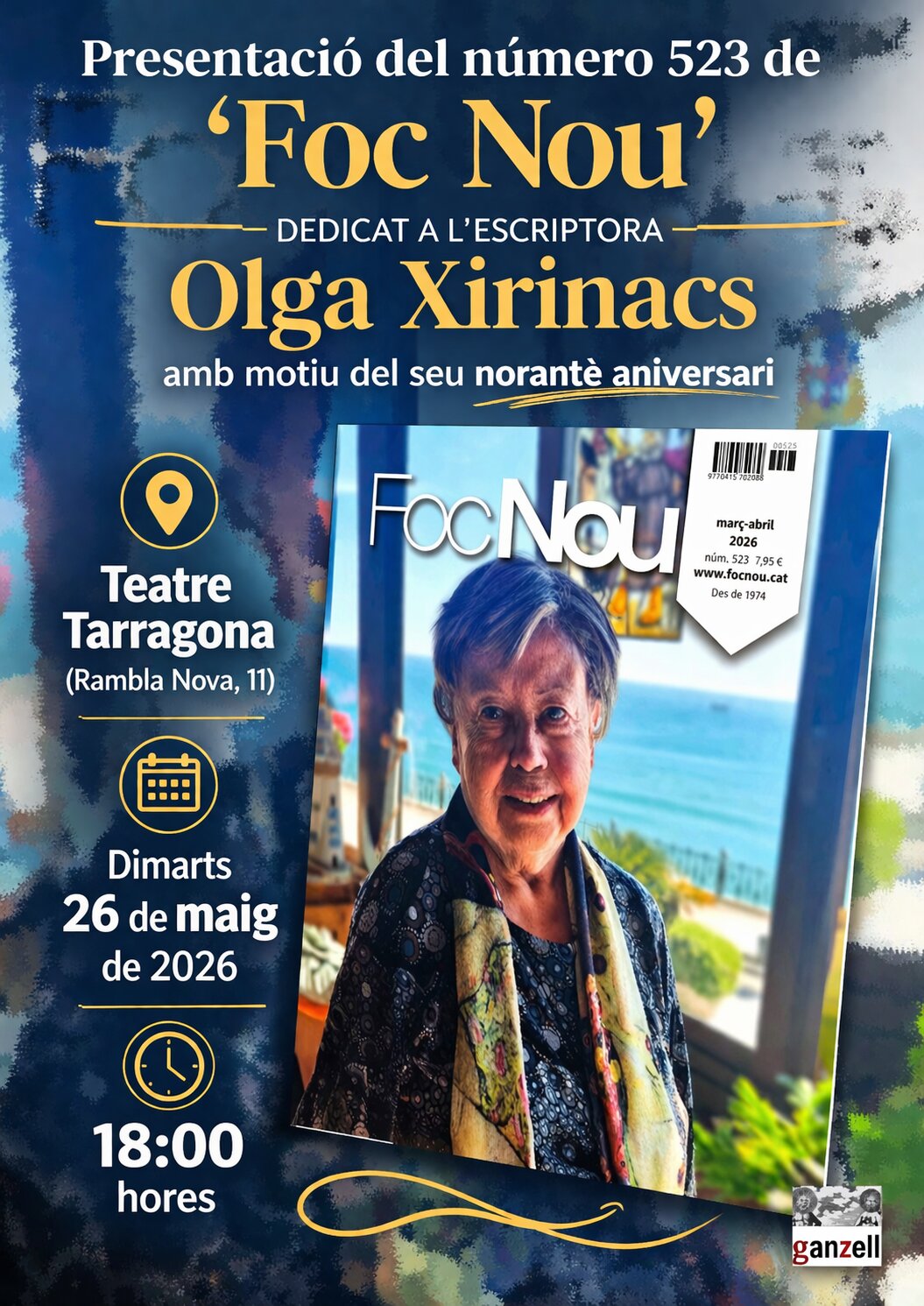 Presentació del núm. 523 de la revista "Foc Nou"