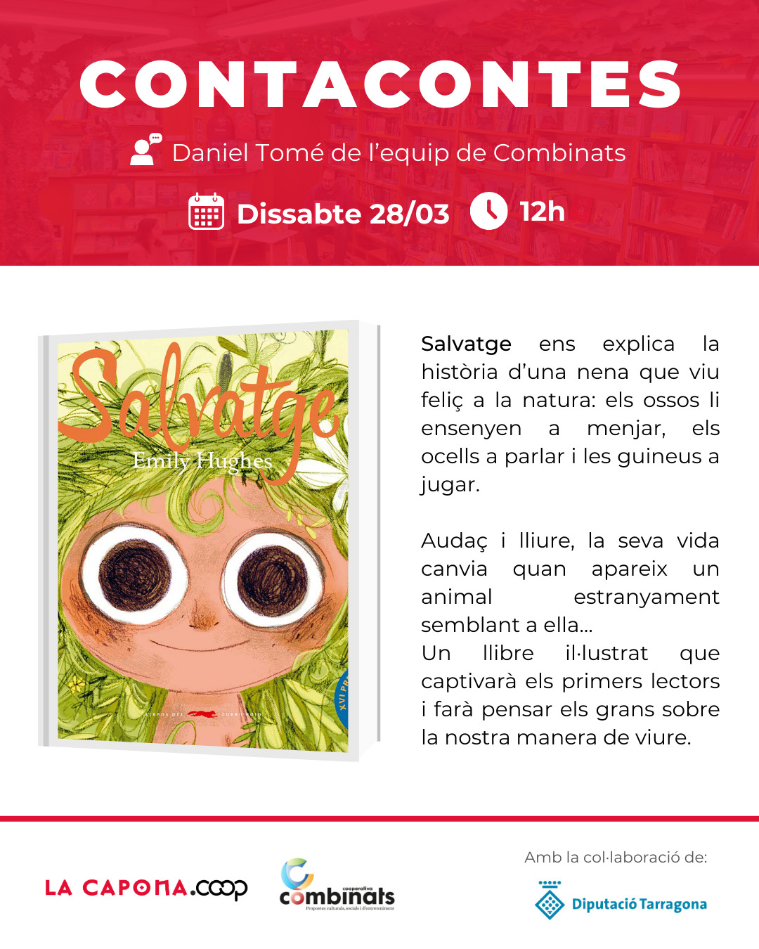 Contacontes a La Capona: "Salvatge"