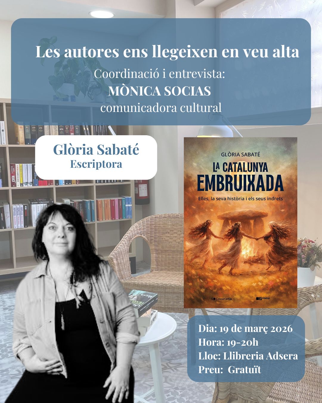 Les autores ens llegeixen en veu alta: Glòria Sabaté