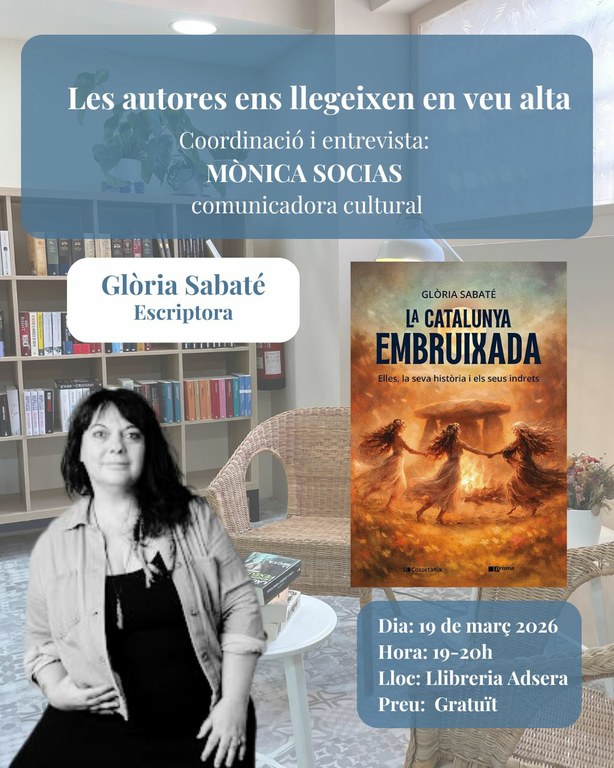 Les autores ens llegeixen en veu alta: Glòria Sabaté