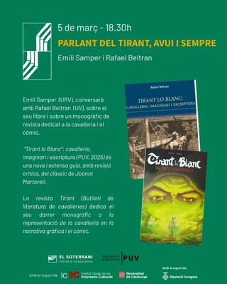 "Parlant del Tirant, avui i sempre"