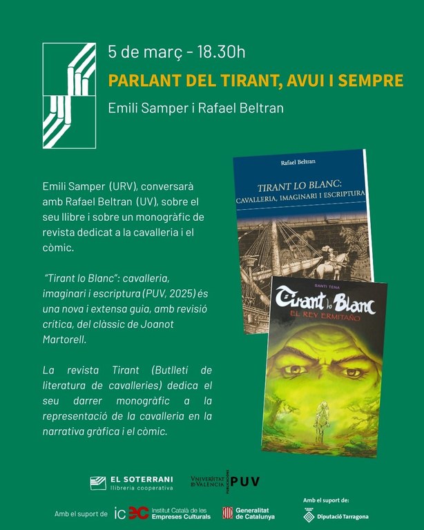 "Parlant del Tirant, avui i sempre"