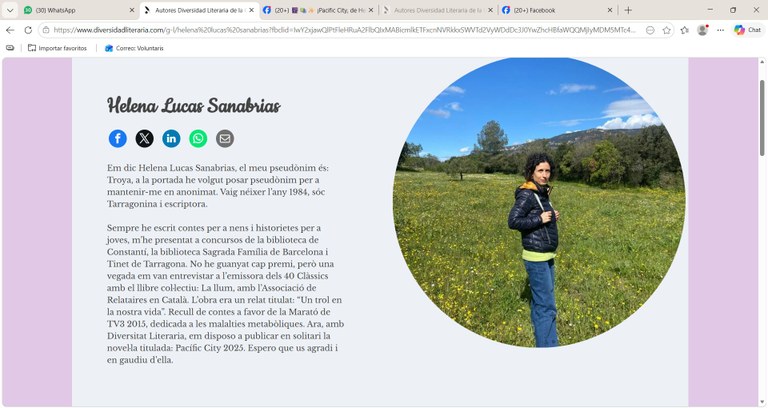 Presentació de la novel·la "Pacífic City", d'Helena Lucas